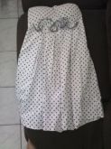 Vestido de bolinhas com bojo- Tam M
